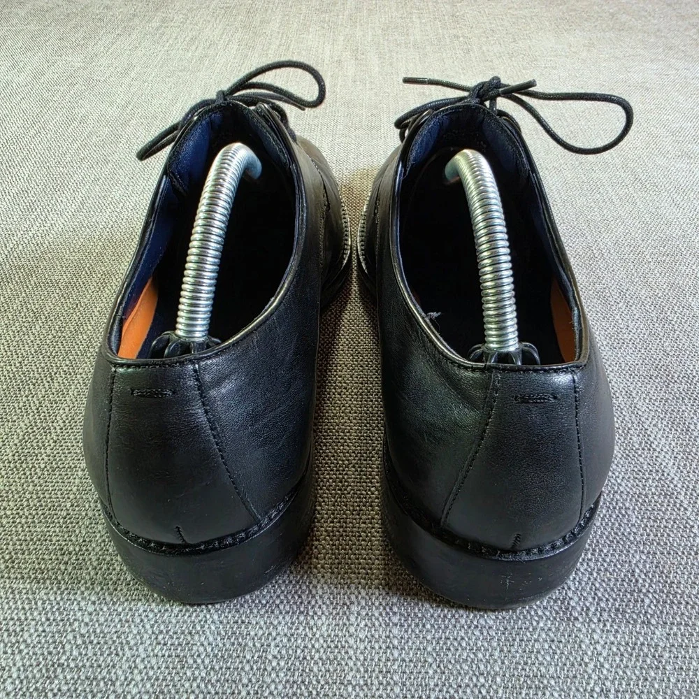 Cole Haan‎ Derby Shoes Mens 9.5 Black Leather Grand.OS Lace Up C25810